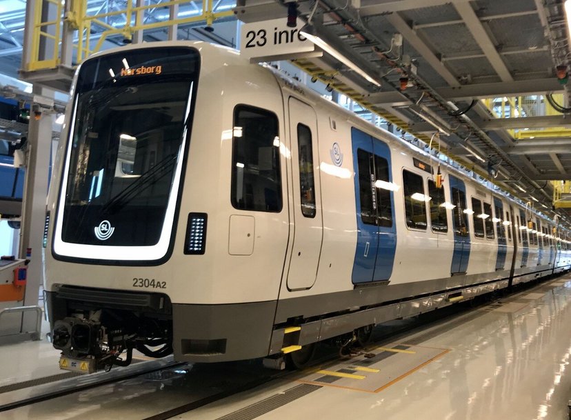 Bombardier delivers first MOVIA C30 metros in Sweden